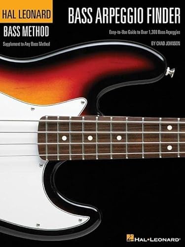 Hal Leonard Bass Method Arpeggio Finder 9X12: Lehrmaterial für Bass-Gitarre: Easy-to-use Guide to over 1,300 Bass Arpeggios von HAL LEONARD