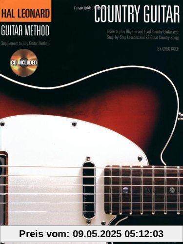 Hal Leonard Country Guitar Method (Buch & CD) (Hal Leonard Guitar Method (Songbooks))