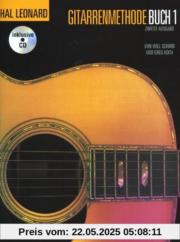 Hal Leonard Gitarrenmethode Buch 1. Inklusive CD