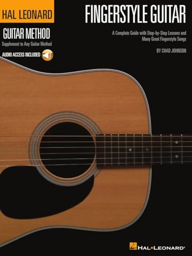 Hal Leonard Guitar Method : Fingerstyle Guitar: Lehrmaterial, CD für Gitarre (Hal Leonard Guitar Method (Songbooks)): A Complete Guide With Step-by-Step Lessons and 36 Great Fingerstyle Songs von Hal Leonard