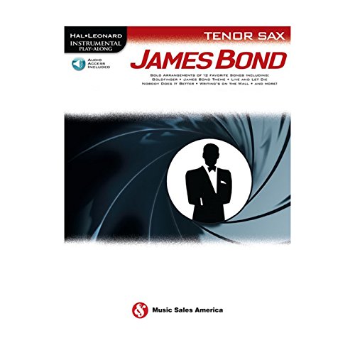 Hal Leonard Instrumental Play-Along: James Bond - Tenor Saxophone (Book/Online Audio)