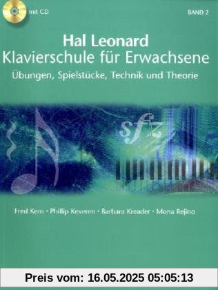 Hal Leonard Klavierschule für Erwachsene, m. 2 Audio-CDs