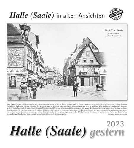 Halle (Saale) gestern 2023: Halle (Saale) in alten Ansichten