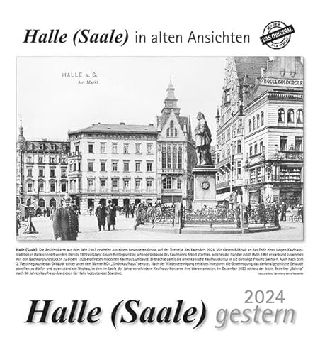 Halle (Saale) gestern 2024: Halle (Saale) in alten Ansichten