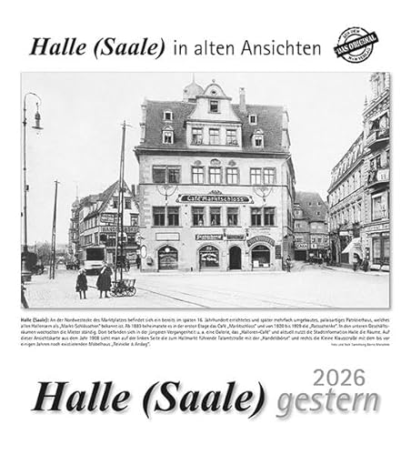 Halle (Saale) gestern 2026: Halle (Saale) in alten Ansichten von m + m Verlag