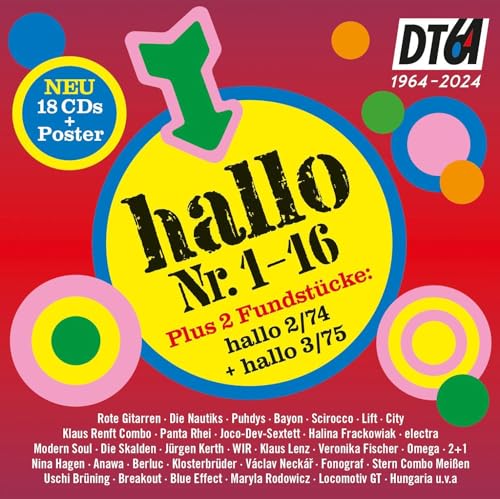 Hallo, 18 CD Box: Hallo 1-16 plus 2 Fundstücke Hallo, 18 CD Box: Hallo 1-16 plus 2 Fundstücke von Buschfunk Musikvlg