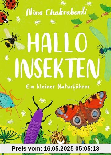 Hallo Insekten: Ein kleiner Naturführer (Hallo ...: Kleine Naturführer für Kinder)
