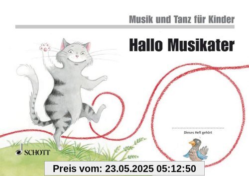 Hallo Musikater: Unterrichtswerk 1. Unterrichtsjahr. Band 1. Kinderheft. (Musik und Tanz für Kinder - Neuausgabe)