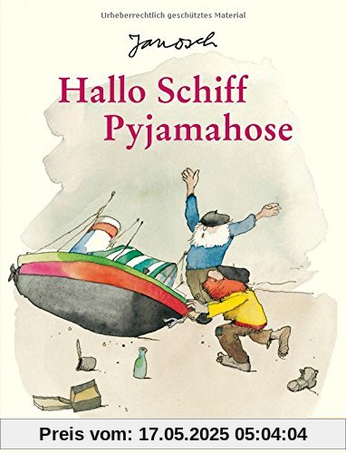 Hallo Schiff Pyjamahose: Vierfarbiges Bilderbuch