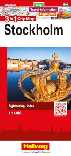 Hallwag Stadtplan Stockholm: 3 in 1: Stadtplan, Reiseinformationen und Highlights! Hallwag Stadtplan Stockholm: 3 in 1: Stadtplan, Reiseinformationen und Highlights! von Hallwag