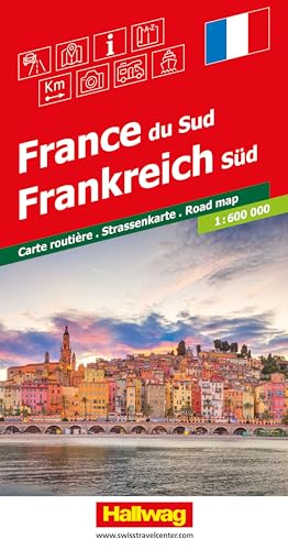 Hallwag Strassenkarte Frankreich Süd 1:600.000: Inkl. Transitpläne, Ortsverzeichnis und Reiseinformationen Hallwag Strassenkarte Frankreich Süd 1:600.000: Inkl. Transitpläne, Ortsverzeichnis und Reiseinformationen von Hallwag Kümmerly+Frey