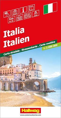 Hallwag Strassenkarte Italien 1:1 Mio.: Inkl. Transitpläne, Ortsverzeichnis und Reiseinformationen Hallwag Strassenkarte Italien 1:1 Mio.: Inkl. Transitpläne, Ortsverzeichnis und Reiseinformationen von Hallwag
