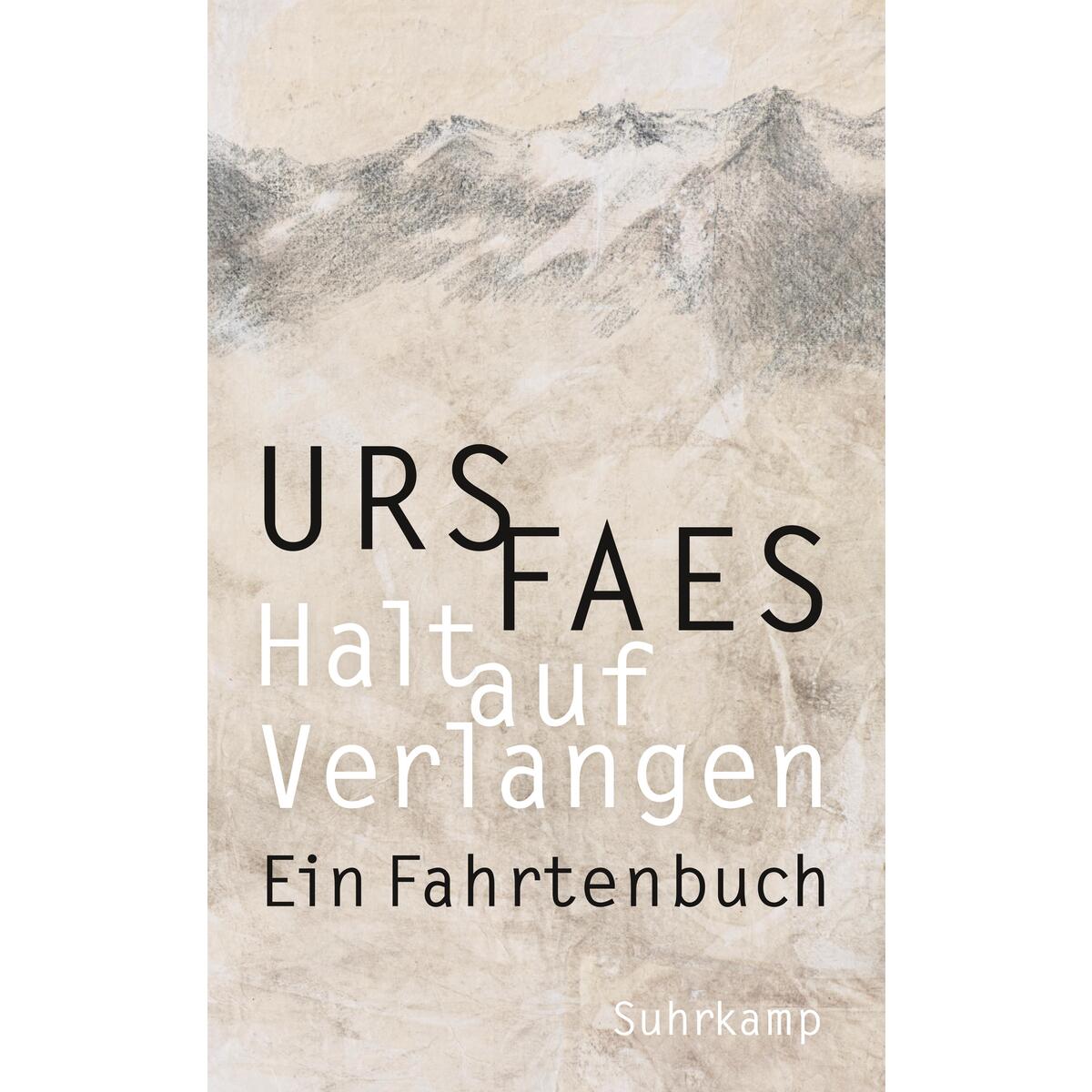 Halt auf Verlangen von Suhrkamp Verlag AG