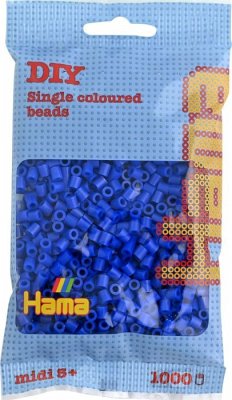 Hama 207-08 - Perlen blau, 1000 Stück von Hama