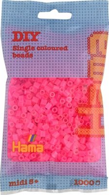 Hama 207-32 - Perlen fuchsja, 1000 Stück