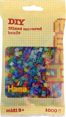 Hama 207-54 - Perlen glitzernd, 1000 Stück von Hama