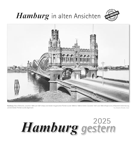 Hamburg gestern 2025: Hamburg in alten Ansichten von m + m Verlag