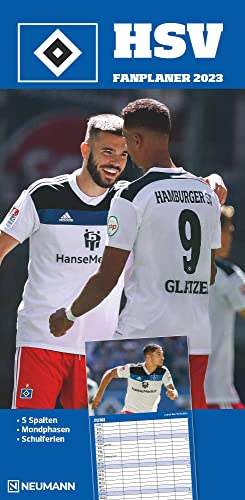 Hamburger SV 2023 - Fanplaner - Fußball-Kalender - Fan-Kalender - 22x45 - Sport von teNeues Calendars & Stationery GmbH & Co. KG