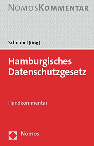 Hamburgisches Datenschutzgesetz: Handkommentar