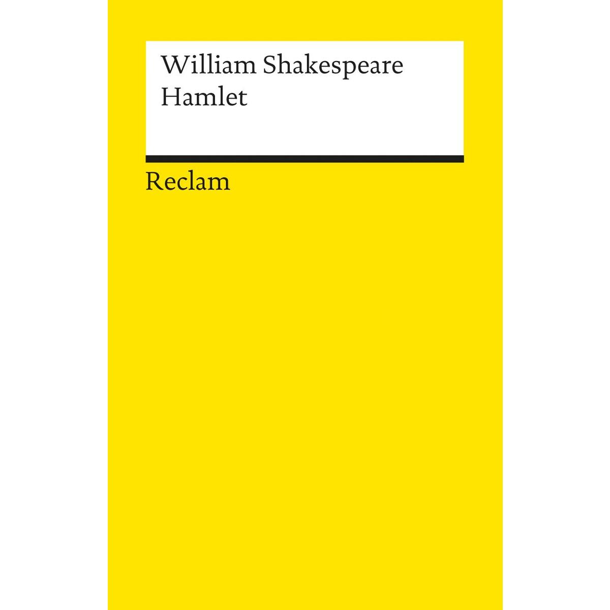 Hamlet von Reclam Philipp Jun.