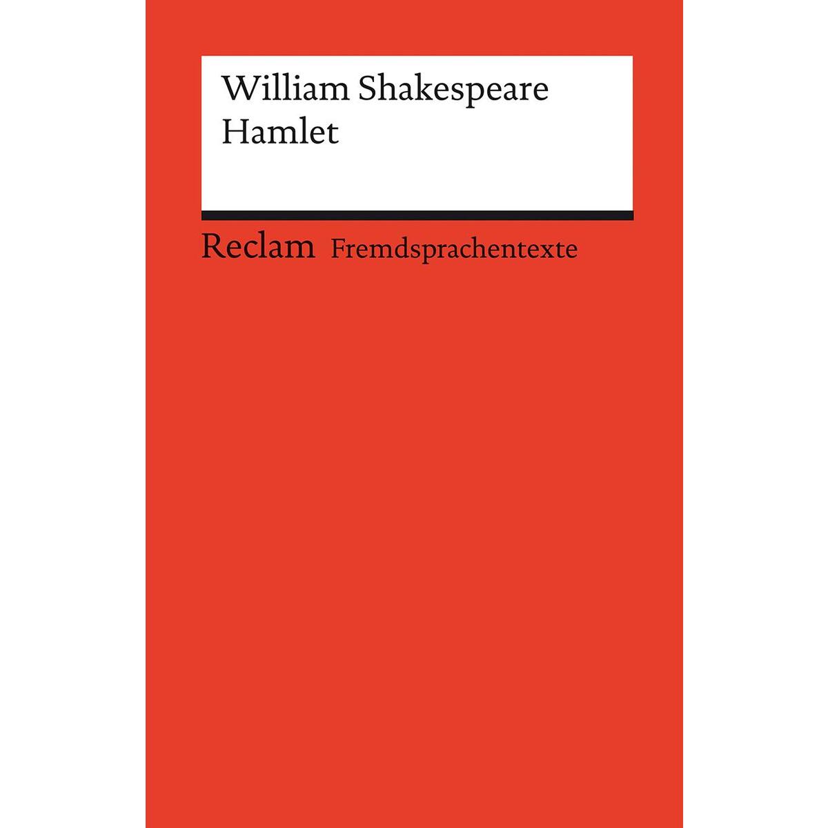 Hamlet Hamlet von Reclam Philipp Jun.