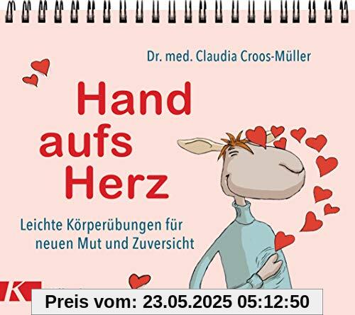 Hand aufs Herz: Leichte Körperübungen für neuen Mut und Zuversicht - Aufsteller Hand aufs Herz: Leichte Körperübungen für neuen Mut und Zuversicht - Aufsteller