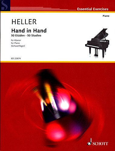 Hand in Hand: 50 Etüden. Klavier. (Essential Exercises) von SCHOTT MUSIC GmbH & Co KG, Mainz