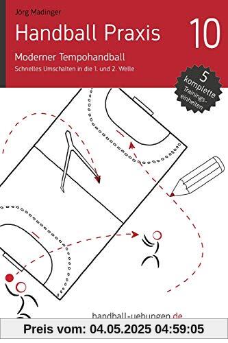 Handball Praxis 10 - Moderner Tempohandball: Schnelles Umschalten in die 1. und 2. Welle Handball Praxis 10 - Moderner Tempohandball: Schnelles Umschalten in die 1. und 2. Welle