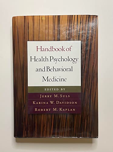 Handbook of Health Psychology and Behavioral Medicine von Taylor & Francis