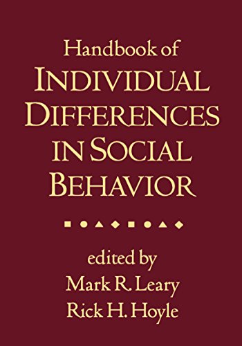 Handbook of Individual Differences in Social Behavior Handbook of Individual Differences in Social Behavior von Taylor & Francis