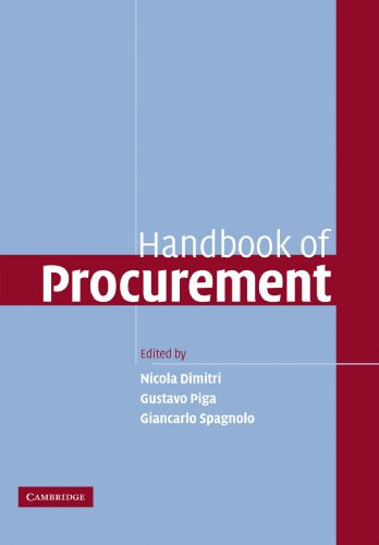 Handbook of Procurement von Cambridge University Press