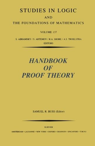 Handbook of Proof Theory