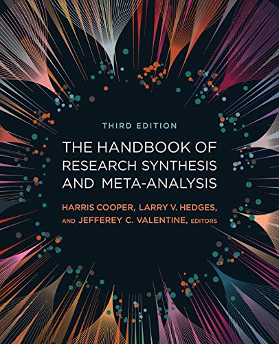 The Handbook of Research Synthesis and Meta-Analysis