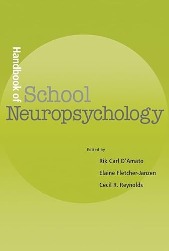 Handbook of School Neuropsychology von Wiley