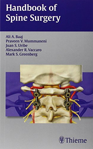 Handbook of Spine Surgery Handbook of Spine Surgery