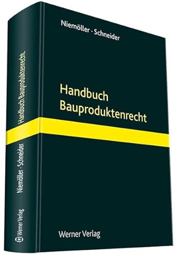 Handbuch Bauproduktenrecht von Werner