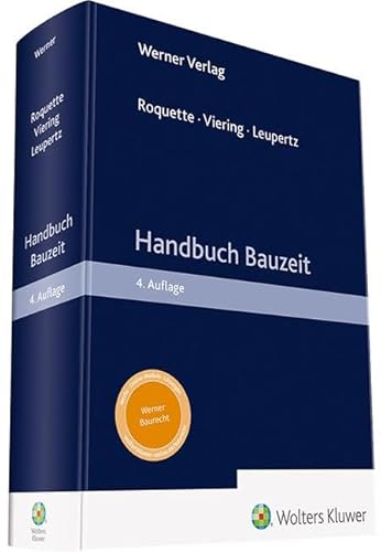 Handbuch Bauzeit von Werner