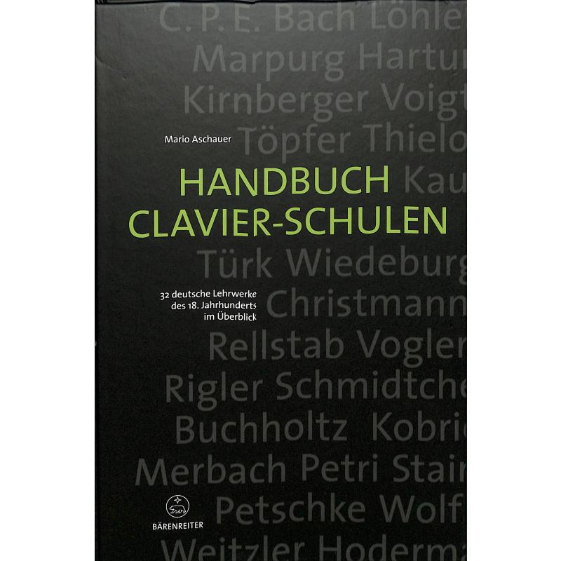 Handbuch Clavier Schulen