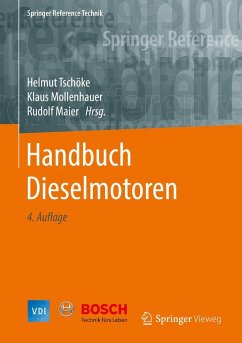 Handbuch Dieselmotoren von Springer Fachmedien Wiesbaden / Springer Vieweg / Springer, Berlin