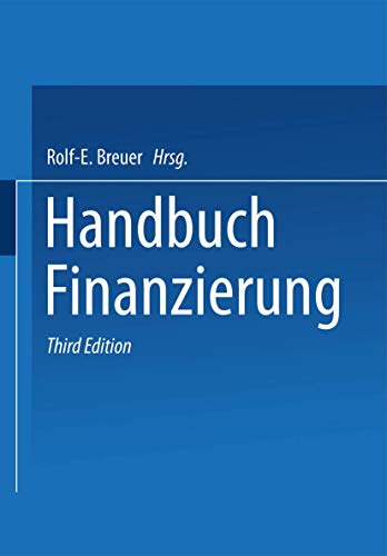 Handbuch Finanzierung von Gabler Verlag