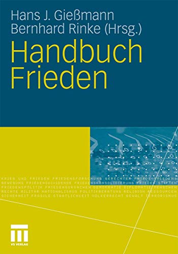 Handbuch Frieden (German Edition) von VS Verlag für Sozialwissenschaften