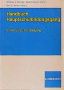 Handbuch Hauptschulbildungsgang, Bd.1, Grundlegung
