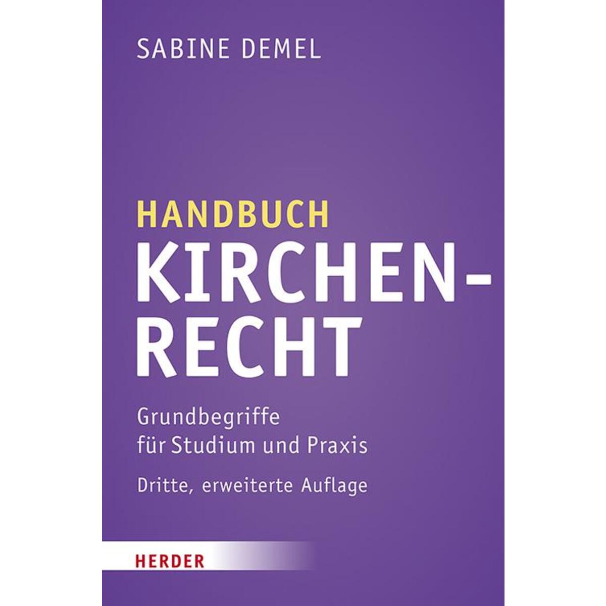 Handbuch Kirchenrecht Handbuch Kirchenrecht von Herder Verlag GmbH