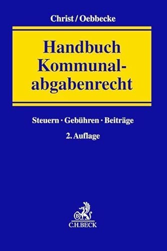 Handbuch Kommunalabgabenrecht von C.H.Beck