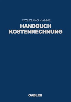Handbuch Kostenrechnung (eBook, PDF) von Gabler, Betriebswirt.-Vlg
