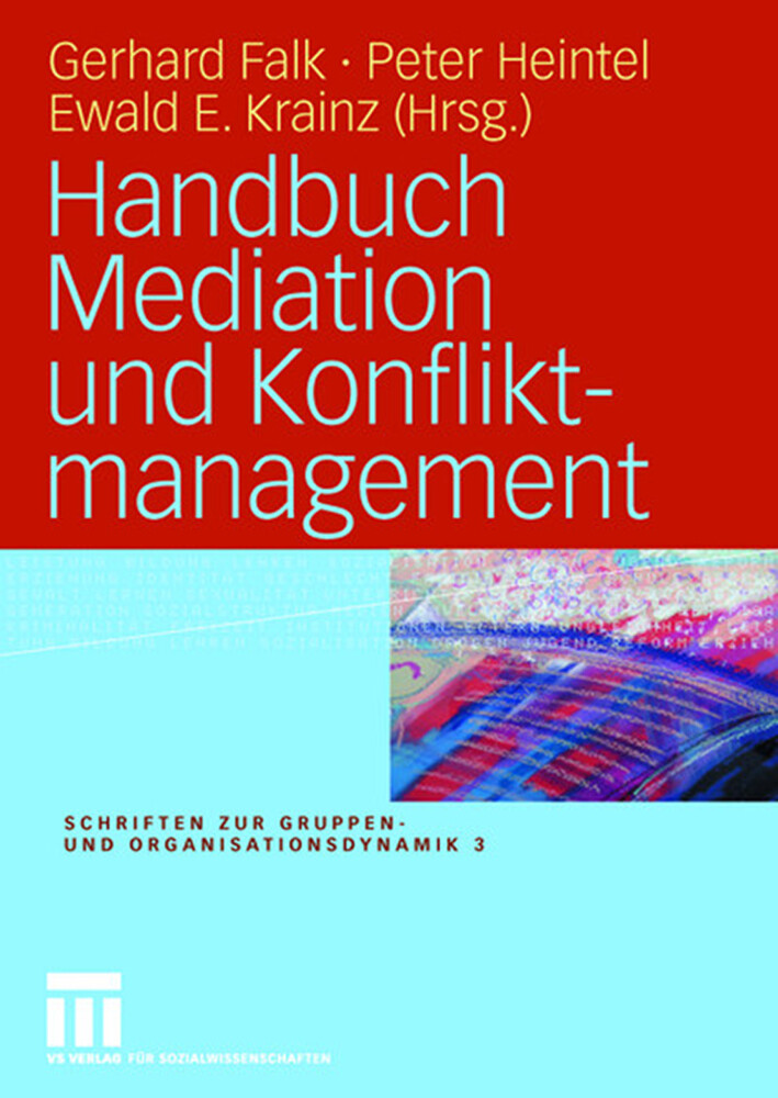 Handbuch Mediation und Konfliktmanagement von VS Verlag für Sozialwissenschaften