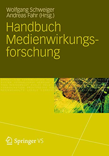 Handbuch Medienwirkungsforschung von Springer VS