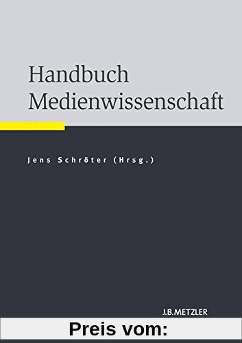 Handbuch Medienwissenschaft