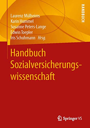 Handbuch Sozialversicherungswissenschaft von Springer VS