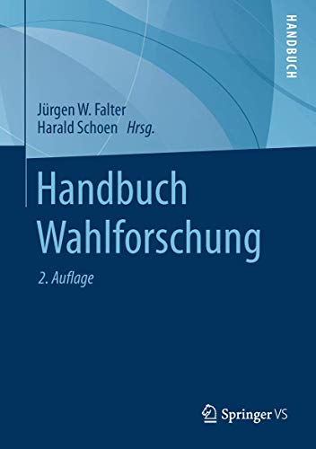Handbuch Wahlforschung von Springer VS